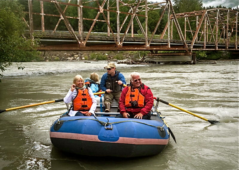 Rafting Down the Klehini and Chilkat Rivers